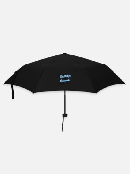Favorites Boomer Retro Lettering - Umbrella (small) - black