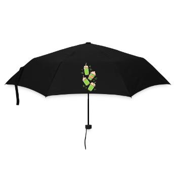 Thé Matcha - Parapluie standard - noir - Devant