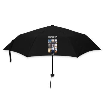 New York City Skyline NYC Manhattan - Parapluie standard - noir - Devant