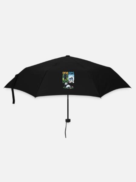 Devops - Parapluie standard - noir