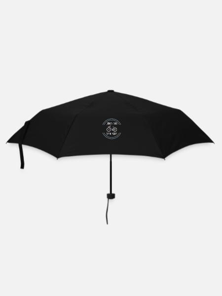 Jamais sans mon vélo - femme - Parapluie standard - noir