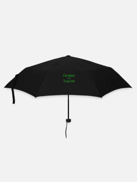 j ai raison - Parapluie standard - noir
