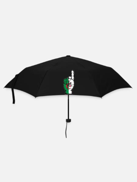 Drapeau de l’Algérie numéro 1 utilisé - Parapluie standard - noir