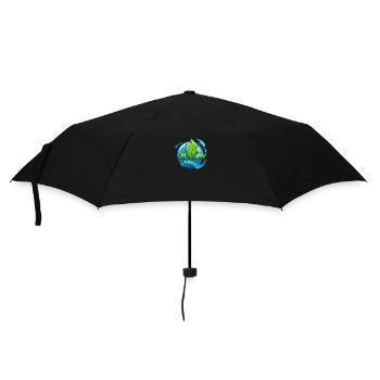 Eco: Water & Leaf - Umbrella (small) - black - Front