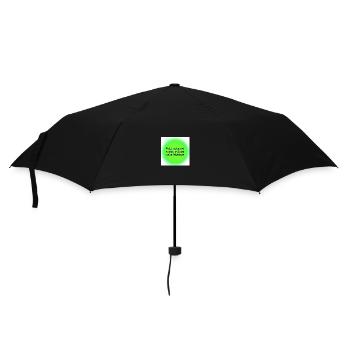 Well behaved women seldom make history - Umbrella (small) - black - Front