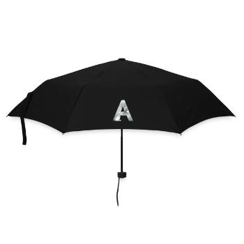 A – caractère décoratif – hiver - Parapluie standard - noir - Devant