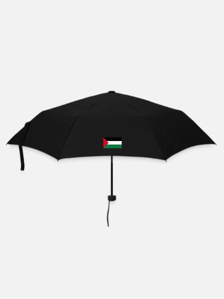 Palestine Flag - Umbrella (small) - black