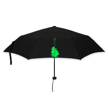 Aquarelle pour guitare - Parapluie standard - noir - Devant