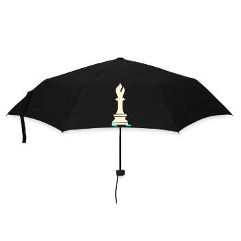 Chess Sports Running Runners - Umbrella (small) - black - Front