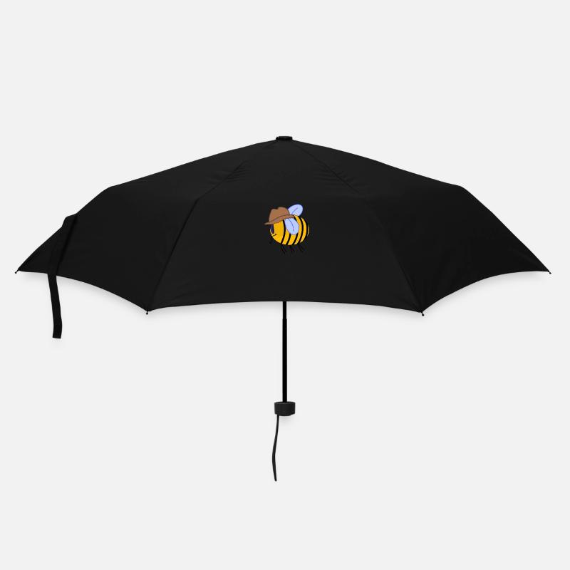 Mr. Bee - Umbrella (small) - black