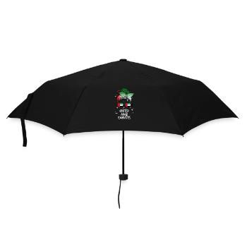 Vereinigte Arabische Emirate - Regenschirm (klein) - Schwarz - Vorne