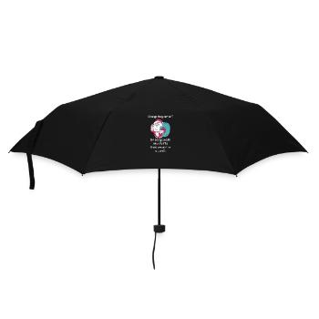 Sei immer du selbst, außer Santa Spruch - Regenschirm (klein) - Schwarz - Vorne