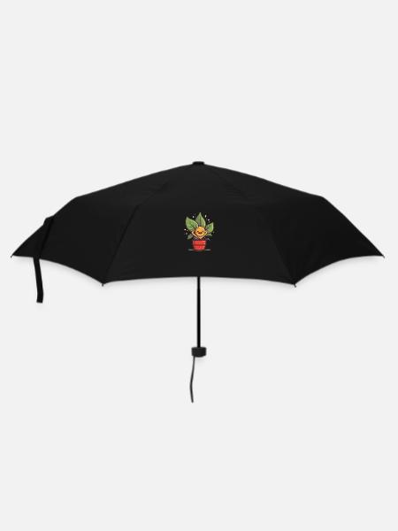Cheerful Plant Trademark - Umbrella (small) - black