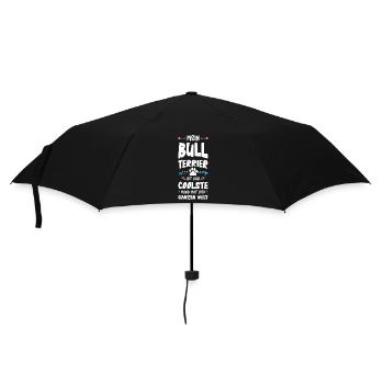 Bull terrier Dicton de chien - Parapluie standard - noir - Devant