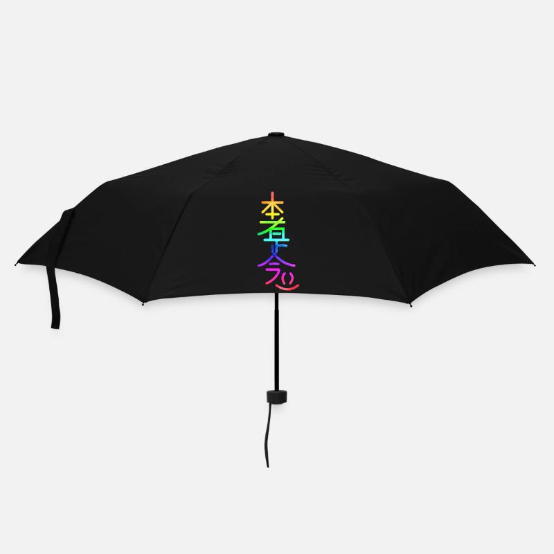 hon sha ze sho nen rainbow - Umbrella (small) - black