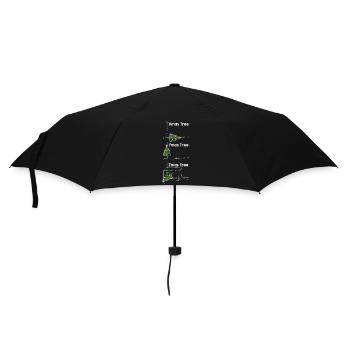Mathématicien | de Noël Idée cadeau mathématique - Parapluie standard - noir - Devant