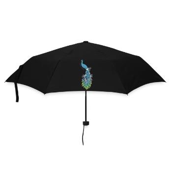 modern nature - Regenschirm (klein) - Schwarz - Vorne