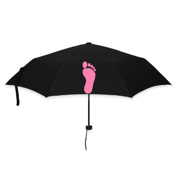 Pieds Pieds Roses Podiatre Podiatrie Podiatrie - Parapluie standard - noir - Devant