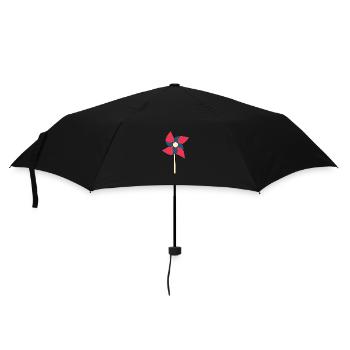 Wind turbine wind turbines - Umbrella (small) - black - Front