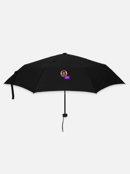 WMN PWR - Female Face - 04 - Umbrella (small) - black