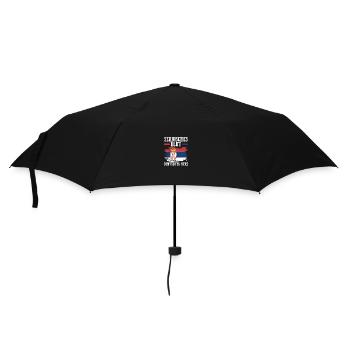 Serbian Serbian Germany Serbia - Umbrella (small) - black - Front