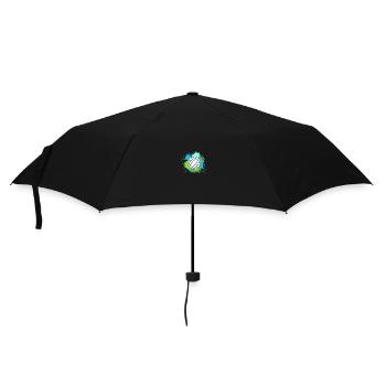 Joueurs de handball Handball - Parapluie standard - noir - Devant