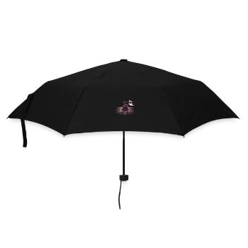 Lustiger Fitness Sport Spruch - Achieve Dream - Regenschirm (klein) - Schwarz - Vorne