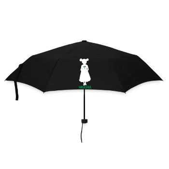 Nigeria Nigerian Africa Flag Pride I Gift - Umbrella (small) - black - Front