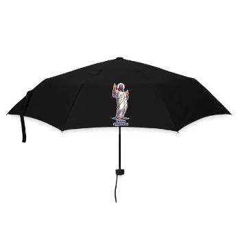 Jesus approves - Umbrella (small) - black - Front