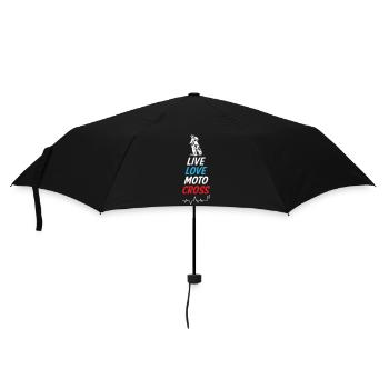 Live Love Motocross - Umbrella (small) - black - Front