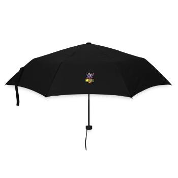 Malle 2025 Cochon - Parapluie standard - noir - Devant