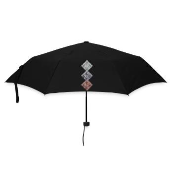 Abstract No. 39 - Regenschirm (klein) - Schwarz - Vorne