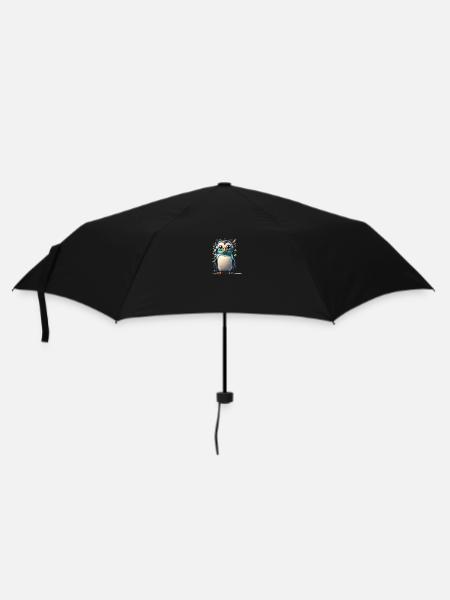 Robot Pingouin - Parapluie standard - noir