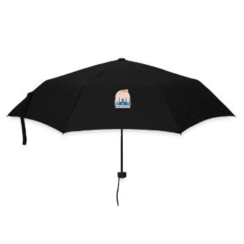 Ungarn Budapest Design Europa Europe Gift - Regenschirm (klein) - Schwarz - Vorne