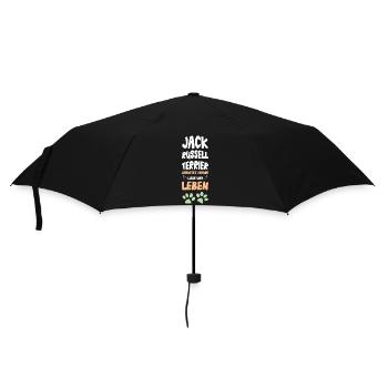 Jack Russell Terrier Joie de vivre - Umbrella (small) - black - Front