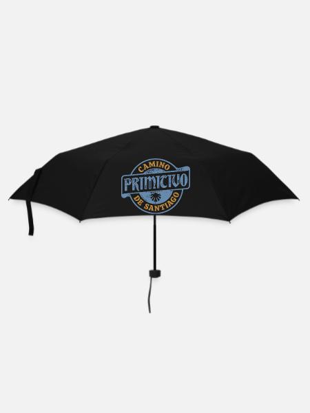 Camino Primitivo pélerinage | Chemin de Saint-Jacques - Parapluie standard - noir