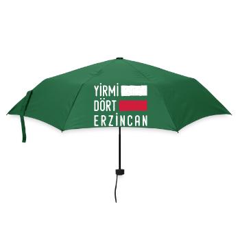 Erzincan 24 Turquie Turkiye cadeau vacances TR Türk - Parapluie standard - vert bouteille - Devant