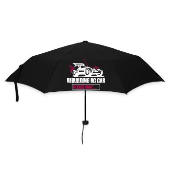 Rebuilding RC Car Please Wait... Model Car Remote - Umbrella (small) - black - Front