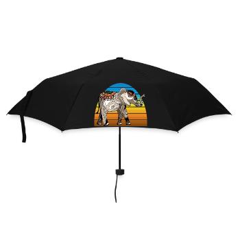 Éléphant - Parapluie standard - noir - Devant