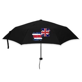 Costa Rica Drapeau de la Grande-Bretagne - Parapluie standard - noir - Devant