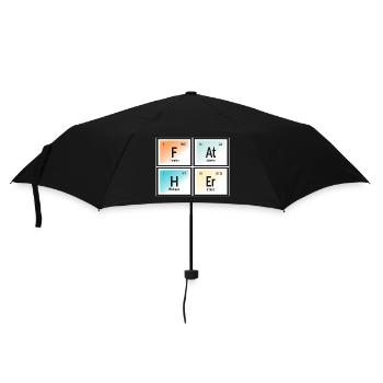 Father | Periodic Table of Elements - Umbrella (small) - black - Front
