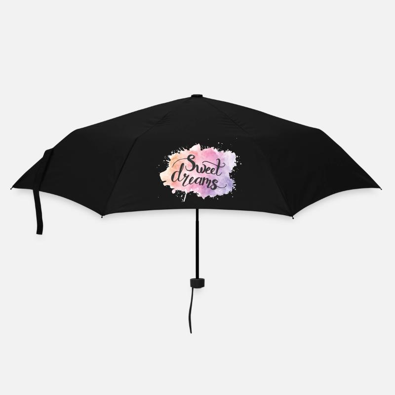 Süße Träume - Regenschirm (klein) - Schwarz