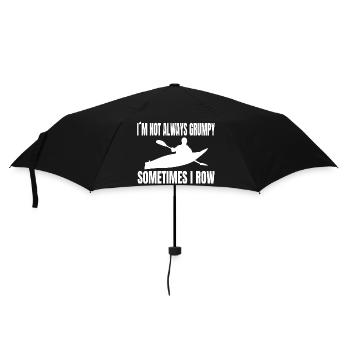 Rowing Saying Rowing Club Funny Rowing Rower - Umbrella (small) - black - Front