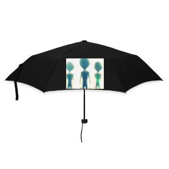 Aliens - Umbrella (small) - black - Front