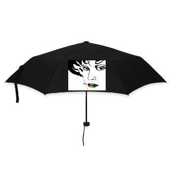 Volcano 15a - Umbrella (small) - black - Front