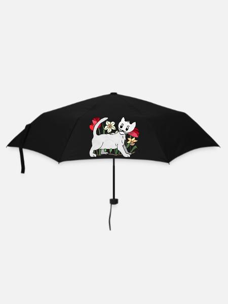 Cat - Umbrella (small) - black