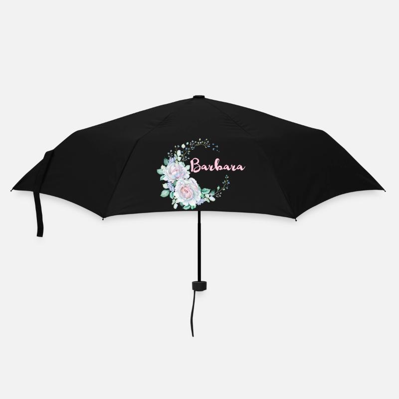 Für Barbara - Regenschirm (klein) - Schwarz