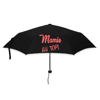 MAMIE. FÊTE DES MÈRES - Parapluie standard - noir - Devant