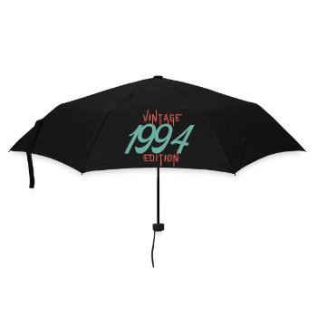 Jahrgang 1994 Ausgabe - Regenschirm (klein) - Schwarz - Vorne