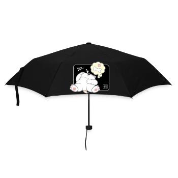 Dog Korean - Japanese Style 11 - Umbrella (small) - black - Front